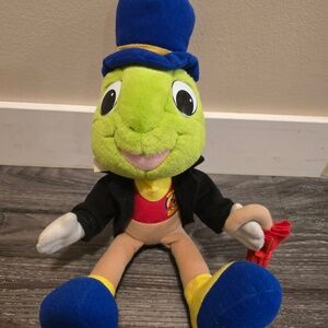 Vintage Disney Pinnochio Jimmy Cricket Plush